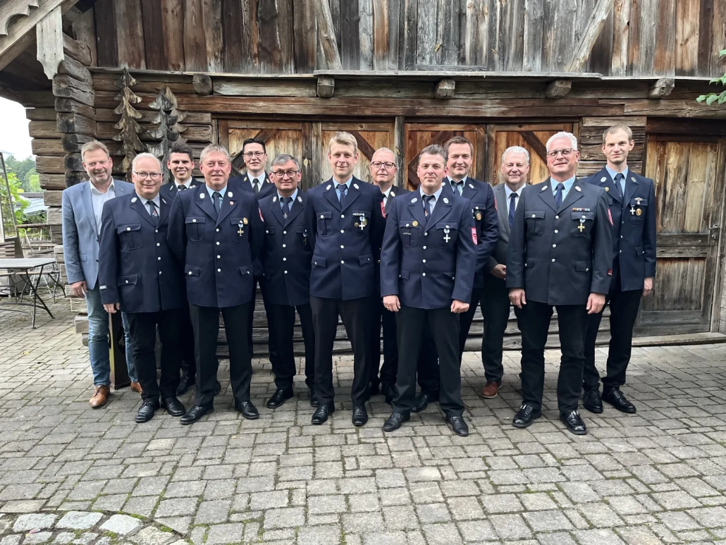 Ehrung für den aktiven Dienst